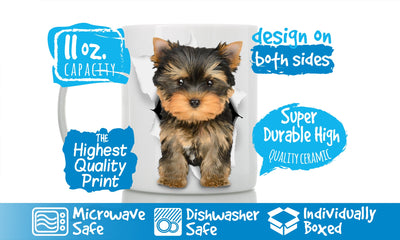 Adorable Yorkshire Terrier Mug