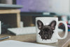 Black French Bulldog Mug
