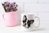 Black & White French Bulldog Mug