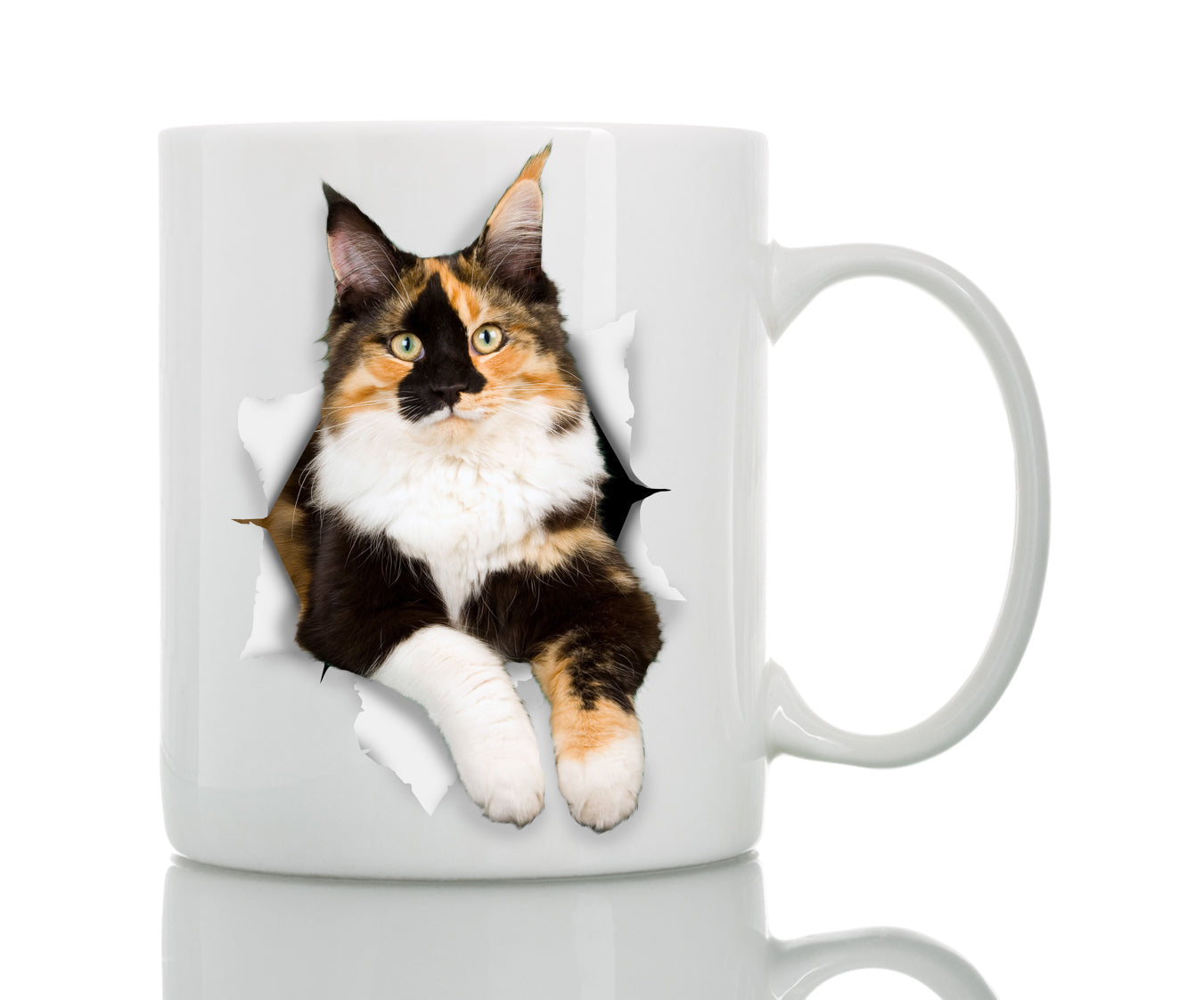 Calico Cat Mug