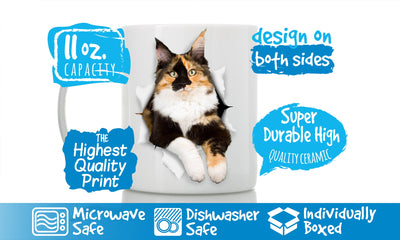 Calico Cat Mug