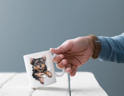 Cute Yorkshire Terrier Mug
