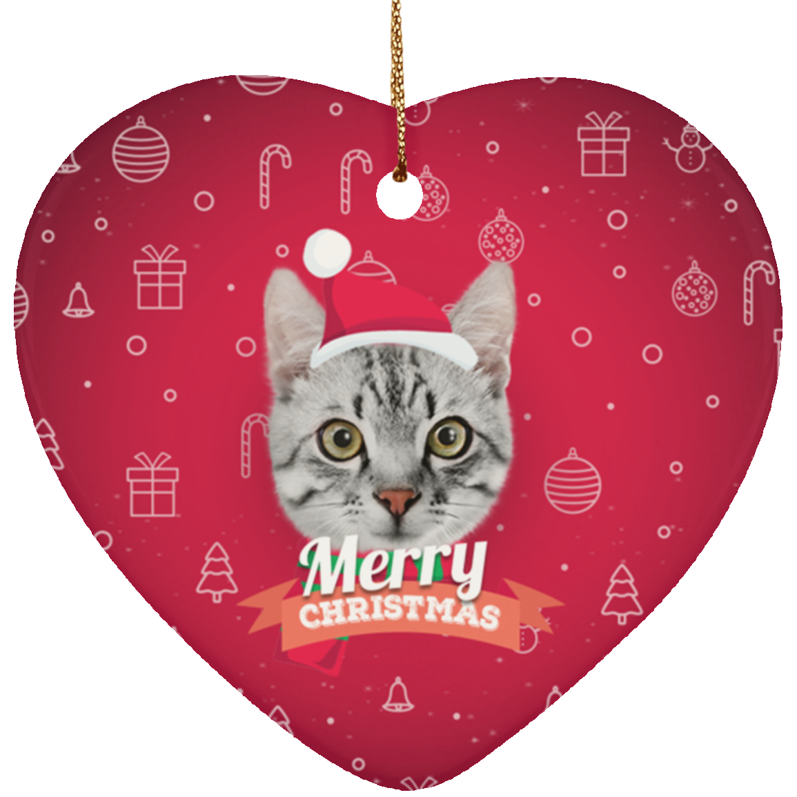Custom Your Pet Christmas Ornaments