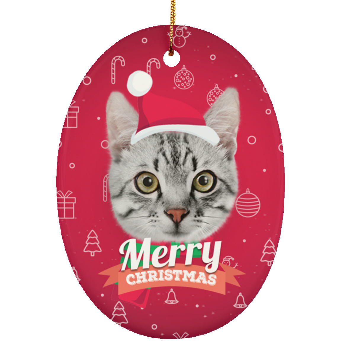 Custom Your Pet Christmas Ornaments