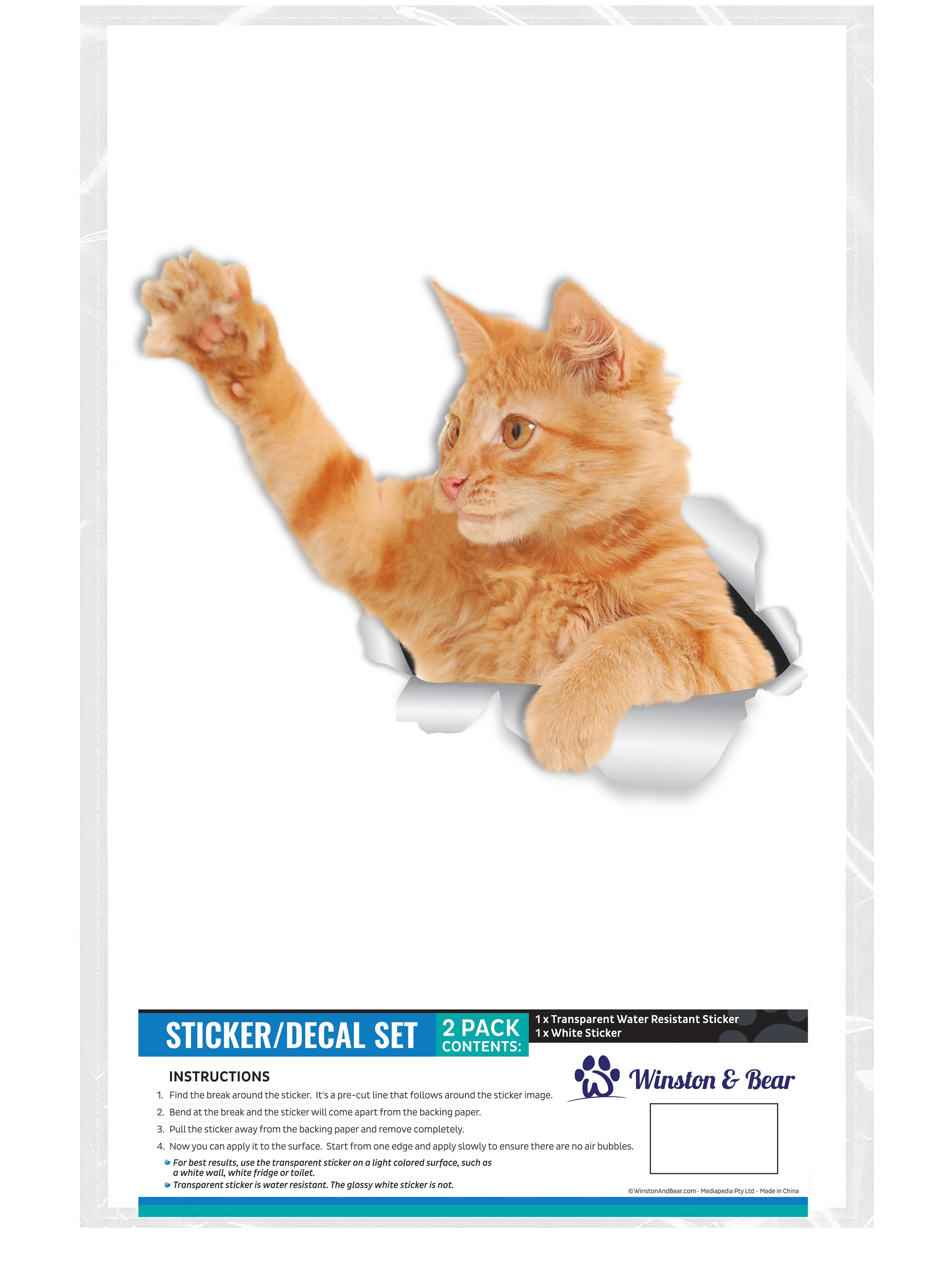 Playing Ginger Decals