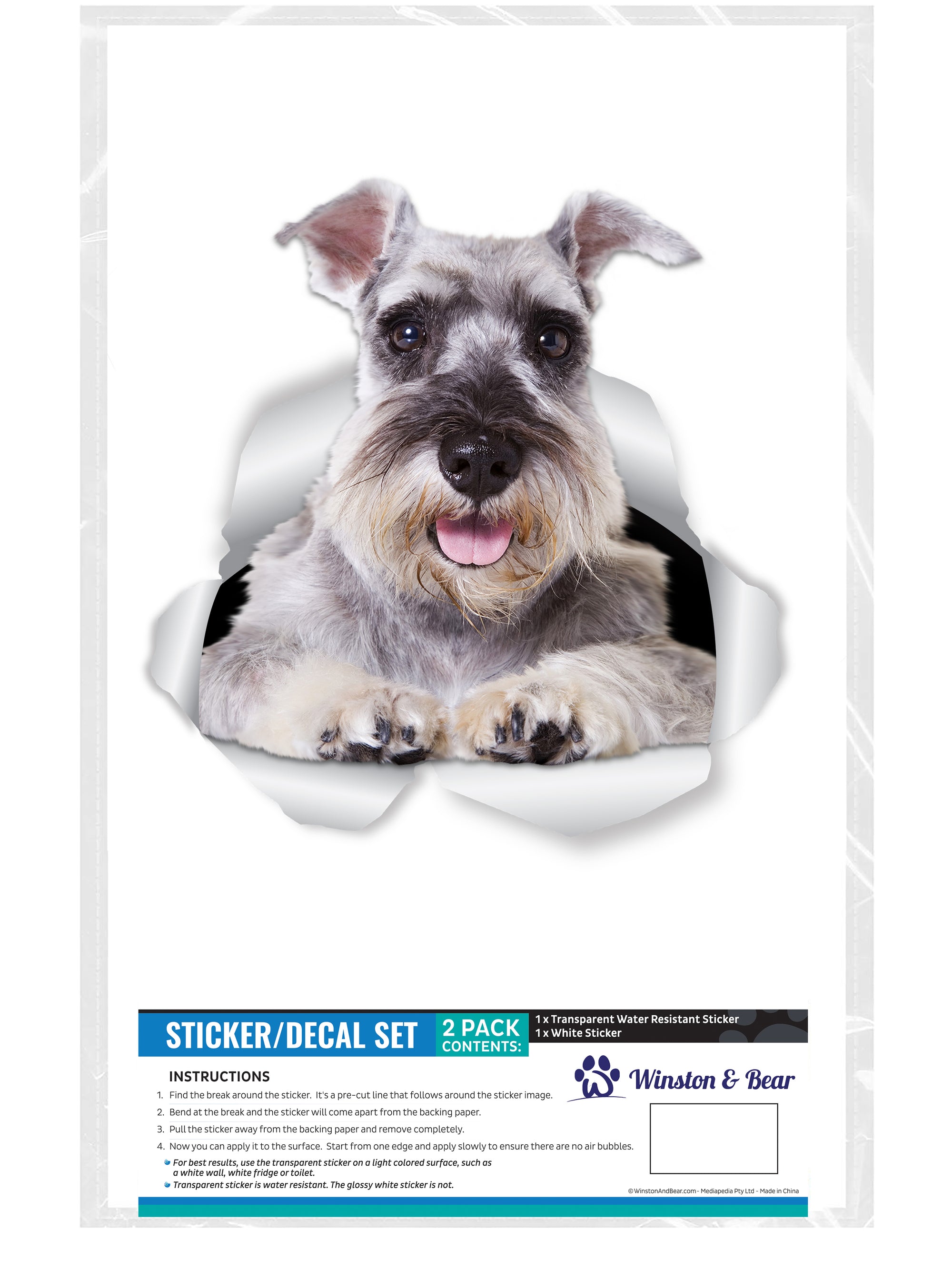 Super Schnauzer Decals