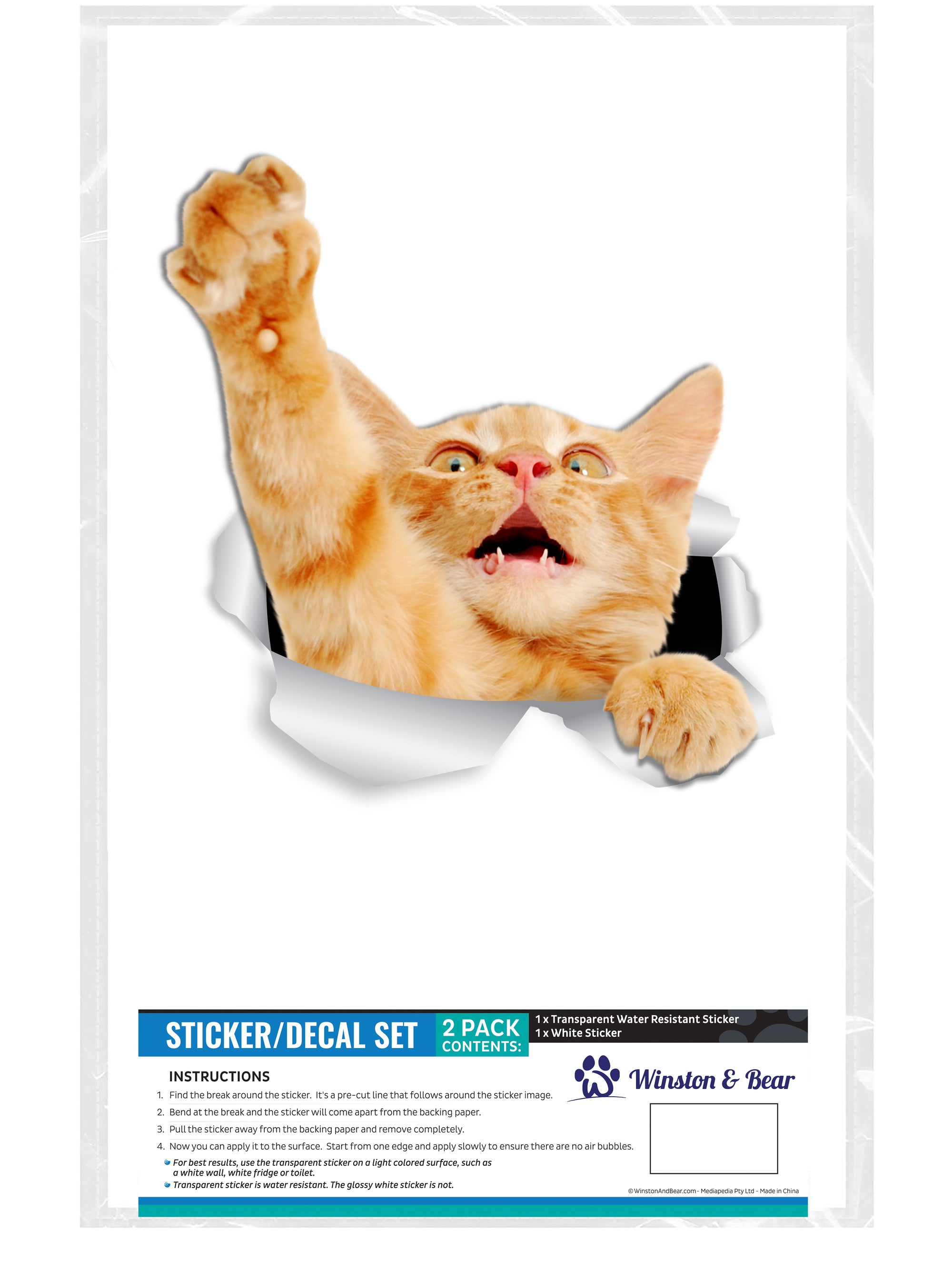 Playing Ginger Decals