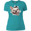 Winking Frenchie Ladies' T-Shirt