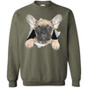 French Bulldog Pup Crewneck Pullover Sweatshirt