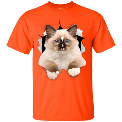 Brown Ragdoll Cat Ultra Cotton T-Shirt