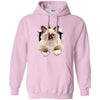 Brown Ragdoll Cat Pullover Hoodie