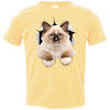 Brown Ragdoll Cat Toddler Jersey T-Shirt
