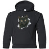 Black Kitten Youth Pullover Hoodie