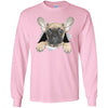 French Bulldog Pup Long Sleeve Ultra Cotton T-Shirt
