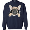 French Bulldog Pup Crewneck Pullover Sweatshirt