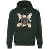 French Bulldog Pup Heavyweight Pullover Fleece Hoodie