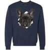 Black Frenchie Heavyweight Crewneck Sweatshirt