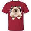 Brown Ragdoll Cat Youth Cotton T-Shirt