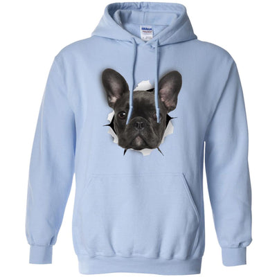 Black Frenchie Pullover Hoodie