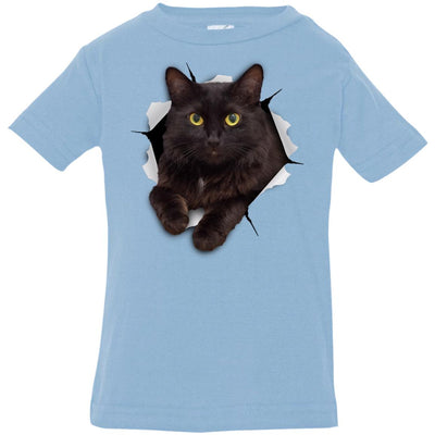Black Cat Infant Jersey T-Shirt