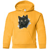 Black Kitten Youth Pullover Hoodie