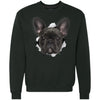 Black Frenchie Heavyweight Crewneck Sweatshirt