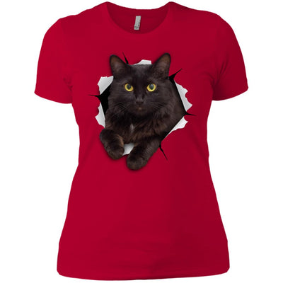 Black Cat Ladies' T-Shirt