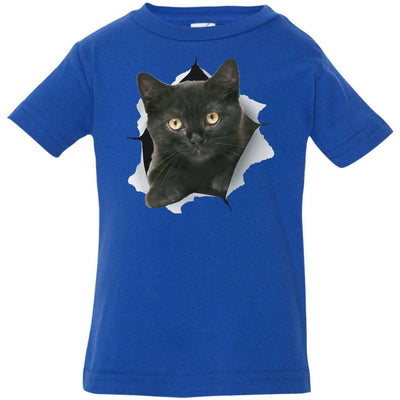 Black Kitten Infant Jersey T-Shirt
