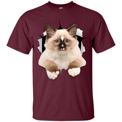Brown Ragdoll Cat Ultra Cotton T-Shirt