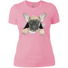 French Bulldog Pup Ladies' T-Shirt