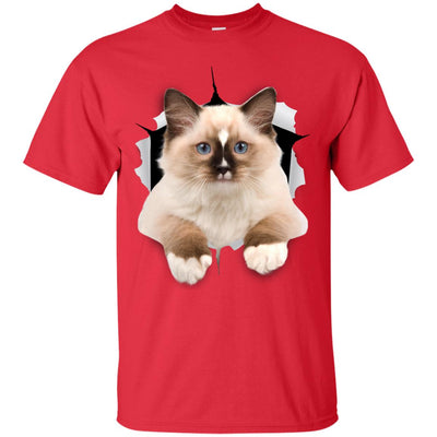 Brown Ragdoll Cat Ultra Cotton T-Shirt