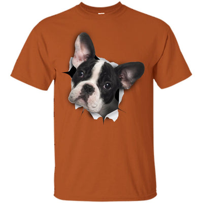 Black & White Frenchie Youth Cotton T-Shirt
