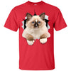 Brown Ragdoll Cat Youth Cotton T-Shirt
