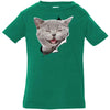 Grey Cat Laughing Infant Jersey T-Shirt