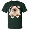 Brown Ragdoll Cat Youth Cotton T-Shirt