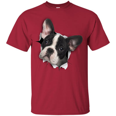 Black & White Frenchie Youth Cotton T-Shirt