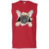 French Bulldog Pup Men's Ultra Cotton Sleeveless T-Shirt