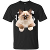 Brown Ragdoll Cat Youth Cotton T-Shirt