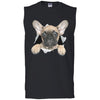 French Bulldog Pup Men's Ultra Cotton Sleeveless T-Shirt