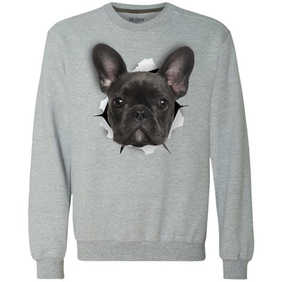 Black Frenchie Heavyweight Crewneck Sweatshirt