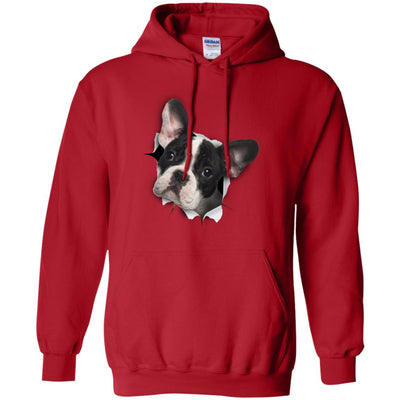 Black & White Frenchie Pullover Hoodie