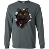 Black Cat Long Sleeve Ultra Cotton T-Shirt