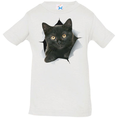 Black Kitten Infant Jersey T-Shirt