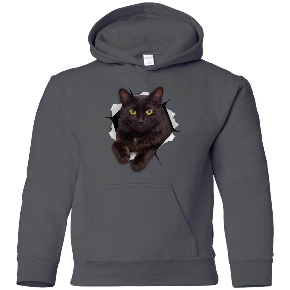 Youth black hoodie cheap