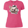 Winking Frenchie Ladies' T-Shirt