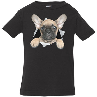 French Bulldog Pup Infant Jersey T-Shirt