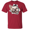 Winking Frenchie Youth Cotton T-Shirt