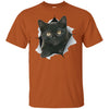 Black Kitten Youth Cotton T-Shirt