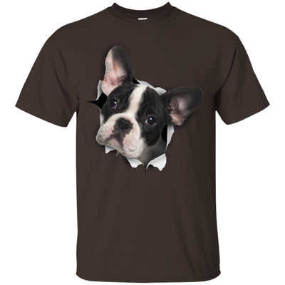 Black & White Frenchie Youth Cotton T-Shirt