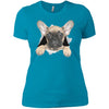 French Bulldog Pup Ladies' T-Shirt
